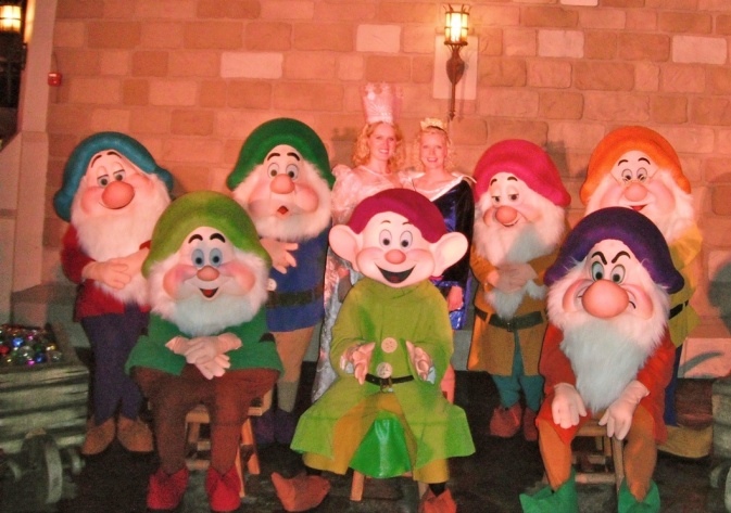 Got to meet all 7 dwarves!