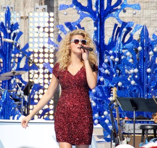 Tori Kelly performs on the Castle stage.